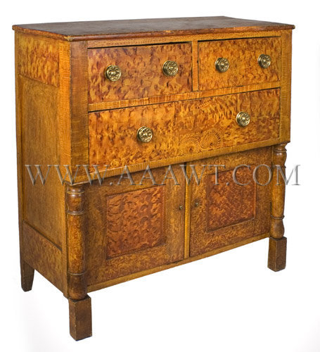 Sideboard, Fancy Paint Decoration
American
Circa 1835, angle view
